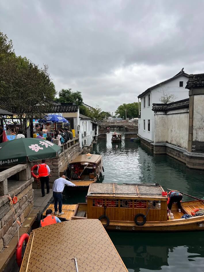 蘇州　運河　景色　風景